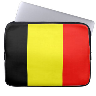 Capa Para Notebook Bandeira da Bélgica