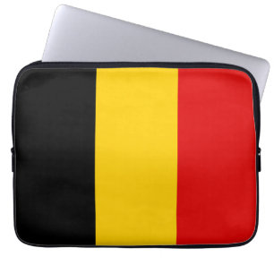 Capa Para Notebook Bandeira da Bélgica
