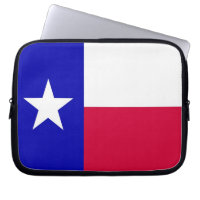 Bandeira da caixa do laptop de Texas