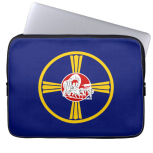 Capa Para Notebook Bandeira da Cidade de Omaha (Nebraska)