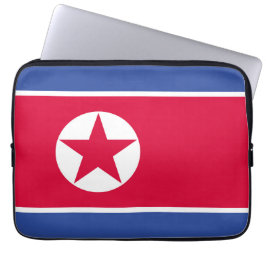 Capa Para Notebook Bandeira da Coreia do Norte