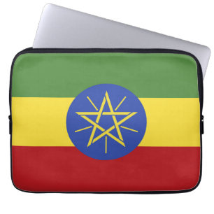 Capa Para Notebook Bandeira da Etiópia