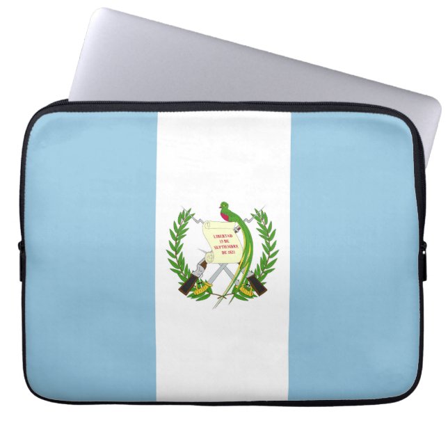 Capa Para Notebook Bandeira da Guatemala (Frente)