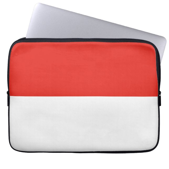 Capa Para Notebook Bandeira da Indonésia (Frente)