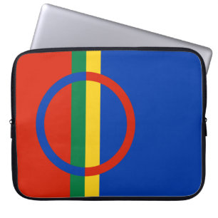 Capa Para Notebook Bandeira da Lapónia (lapã)