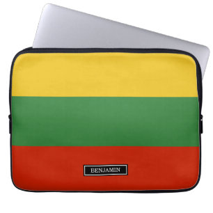 Capa Para Notebook Bandeira da Lituânia