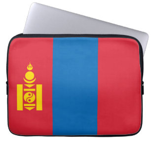 Capa Para Notebook Bandeira da Mongólia