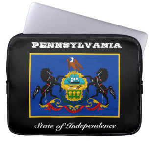 Capa Para Notebook Bandeira da Pensilvânia