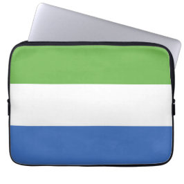 Capa Para Notebook bandeira da Serra Leoa
