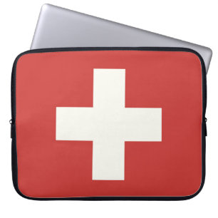 Capa Para Notebook Bandeira da Suiça