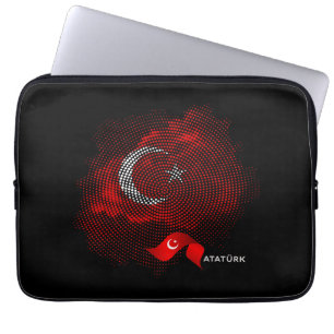 Capa Para Notebook Bandeira da Turquia