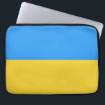 Capa Para Notebook Bandeira da Ucrânia<br><div class="desc">Bandeira da Ucrânia, apoio à luta azul e amarela da Ucrânia</div>