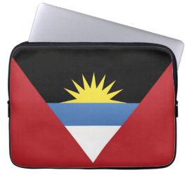 Capa Para Notebook Bandeira de Antígua e Barbuda