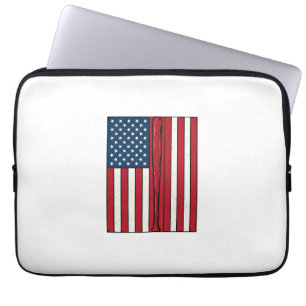 Capa Para Notebook Bandeira de Beisebol Distorcida Design Vetorial Vi