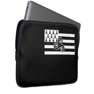 Capa Para Notebook Bandeira de Brittany (bretão)