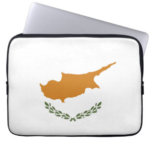 Capa Para Notebook Bandeira de Chipre