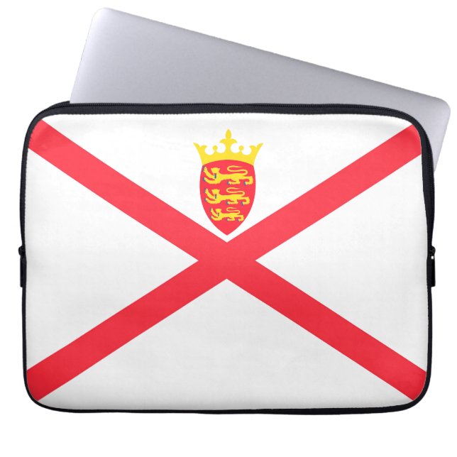 Capa Para Notebook Bandeira de Jersey (Frente)