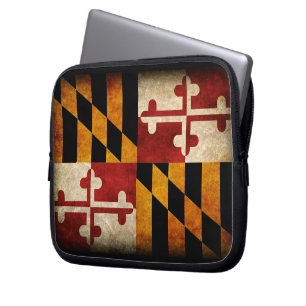 Capa Para Notebook Bandeira de Maryland
