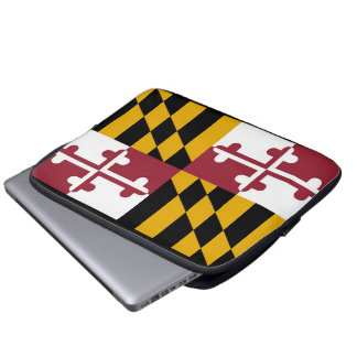 Capa Para Notebook Bandeira de Maryland