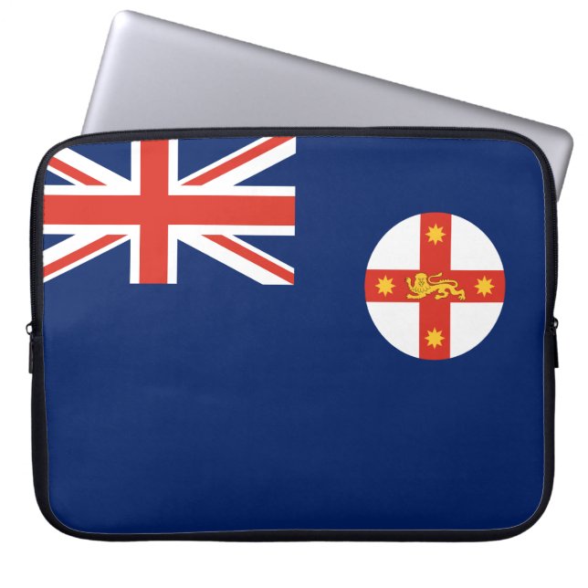 Capa Para Notebook Bandeira de New South Wales (Estado australiano) (Frente)
