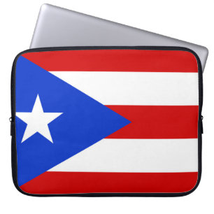 Capa Para Notebook Bandeira de Porto Rico
