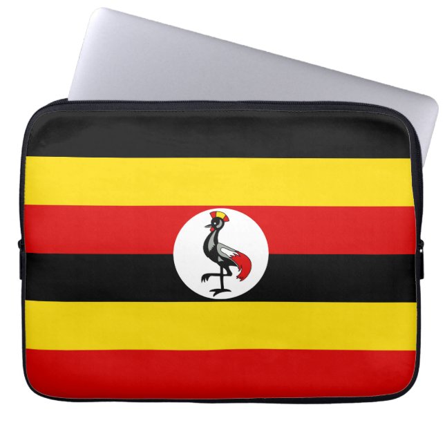 Capa Para Notebook bandeira de Uganda (Frente)