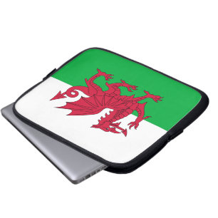 Capa Para Notebook Bandeira de Wales