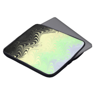 Capa Para Notebook Bandeira do Abstrato Cassgender Pride Boho Wavy Ma