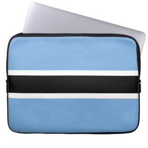 Capa Para Notebook Bandeira do Botsuana