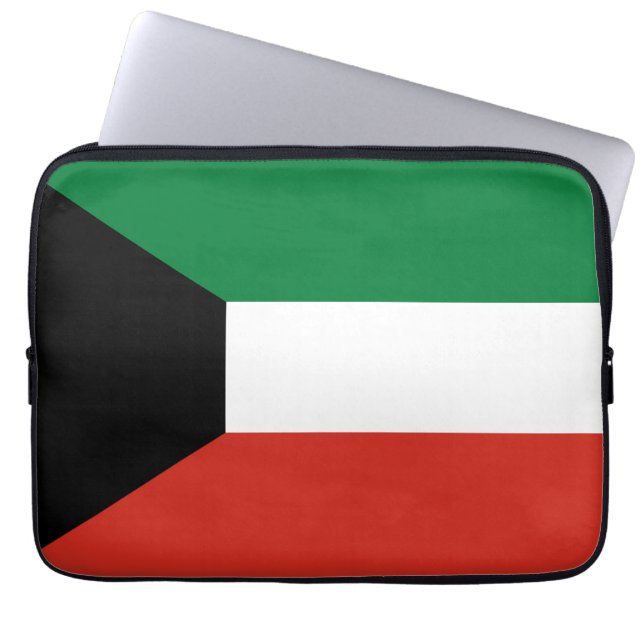 Capa Para Notebook bandeira do Kuwait (Frente)