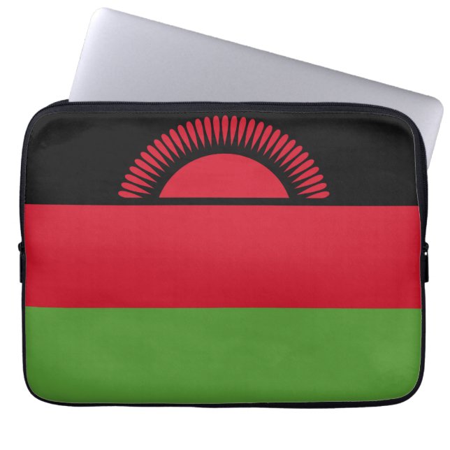 Capa Para Notebook Bandeira do Malawi (Frente)