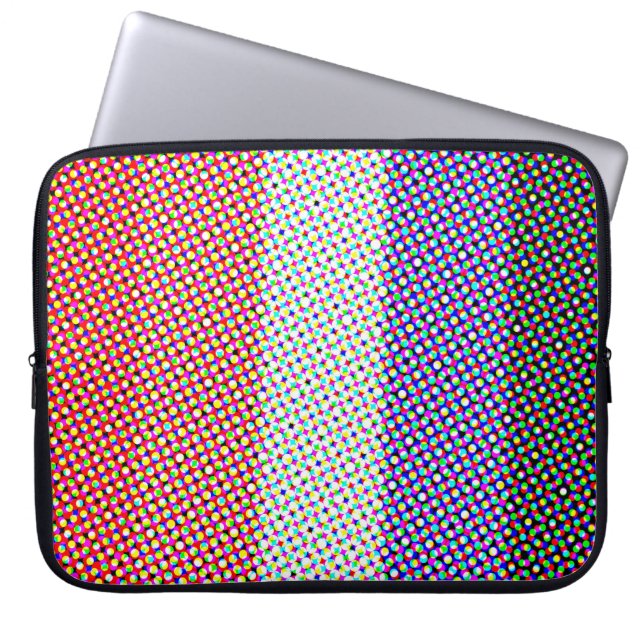 Capa Para Notebook Bandeira do Orgulho Cupiorromântico Abstrato Tripp (Frente)