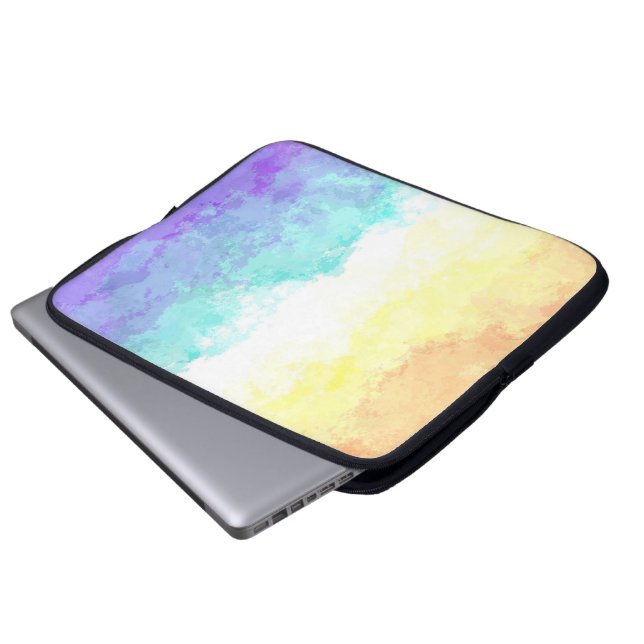 Capa Para Notebook Bandeira do Orgulho Genderfaun Abstrato Boho Redem (Frente Inferior)