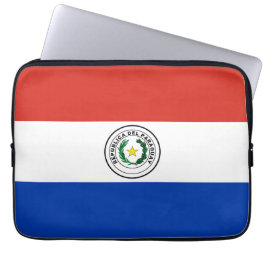 Capa Para Notebook bandeira do Paraguai