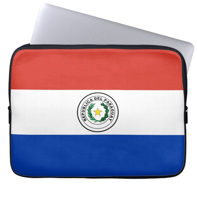 Capa Para Notebook bandeira do Paraguai (Frente)