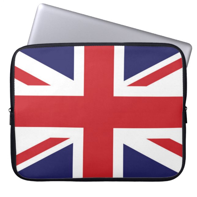 Capa Para Notebook Bandeira do Reino Unido (Frente)