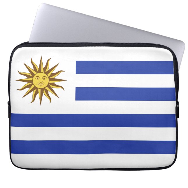 Capa Para Notebook bandeira do Uruguai (Frente)