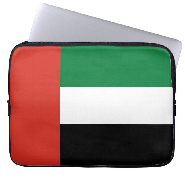 Capa Para Notebook bandeira dos Emirados Árabes Unidos (Frente)