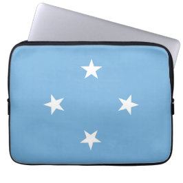 Capa Para Notebook Bandeira dos Estados Federados da Micronésia