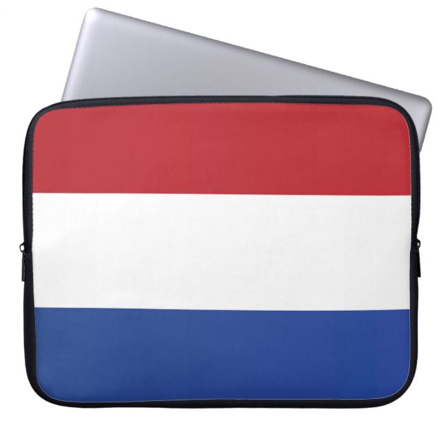 Capa Para Notebook Bandeira dos Países Baixos (Frente)