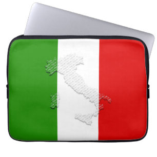 Capa Para Notebook Bandeira italiana