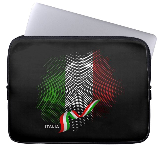 Capa Para Notebook bandeira italiana (Frente)