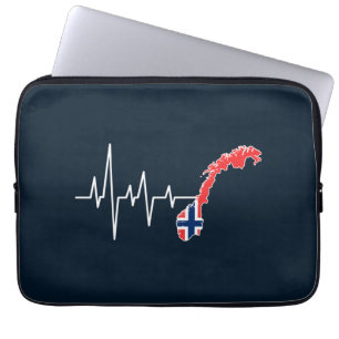 Capa Para Notebook Bandeira Norueguesa Bandeira da Noruega Norge Bati