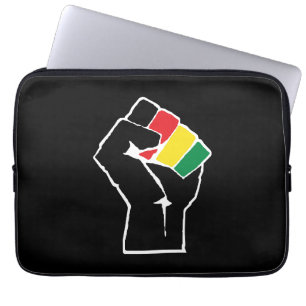 Capa Para Notebook bandeira Pan-Africana Punho, história negra afro-a