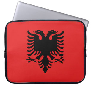 Capa Para Notebook Bandeira Patriótica Albanesa