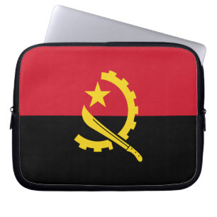 Capa Para Notebook Bandeira Patriótica Angolana