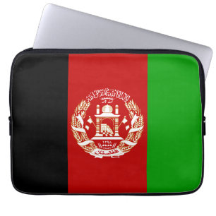 Capa Para Notebook Bandeira Patriótica do Afeganistão
