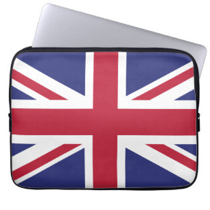 Capa Para Notebook Bandeira Patriótica do Reino Unido
