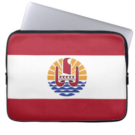 Capa Para Notebook bandeira Polinésia Francesa