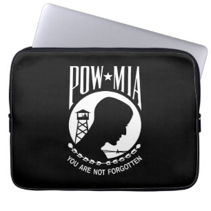Capa Para Notebook Bandeira POW MIA: Soldados Desaparecidos da Guerra